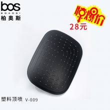 啞黑塑料頂噴